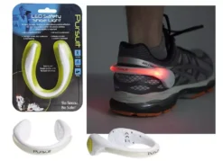 Summit Pursuit Red LED Safety Shoe Light For Biking, Running Etc. With 2 Modes