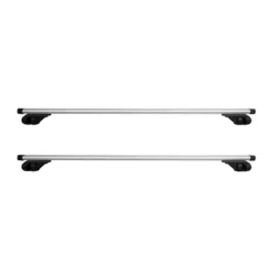 Streetwize 135cm Heavy Duty Universal Aluminium Roof Bars (For Roof Rails) SWRB5