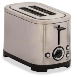 Quest Rocket 2 Slice Toaster Low Watts Stainless Steel Caravan Motorhome K0038SS