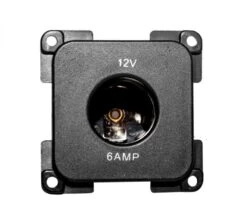 C-Line 12 Volt Socket Dark Grey PO253