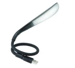 LED Dimmable Flexible USB Light Black Caravan Motorhome Camping LE860