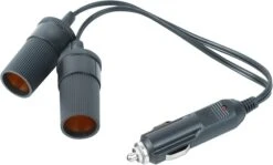 Streetwize Twin Socket Adaptor Straight Leads SWTSA