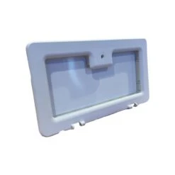 Caravan WHITE NBB Battery Box Door ONLY (No Infill) PO561