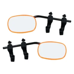 Leisurewize Pair Neon Orange Rock Steady Towing Mirrors LW616