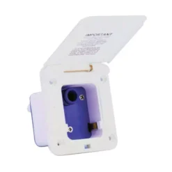 Whale ES5001 Water Inlet Socket With Integrated Pressure Switch White