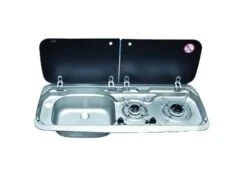 Dometic SMEV – MO9222L Sink And Hob Combo Unit Left Hand Unit 2 Lids