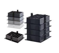 Carastack Stacking Pads – Level Aid For Caravan Legs PO303