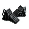 PLS Caravan Levelling Wheel Chocks Black Pair BJ180