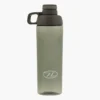 Highlander GREY Hydrator Water Bottle 850ml Hiking Outdoor Trekking BPA Free
