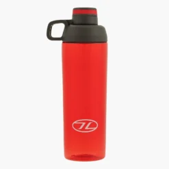 Highlander Hydrator Water Bottle 850ml Hiking Outdoor Trekking BPA Free Red