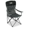 Quest Autograph Concert Pack Away Chair Camping Caravan Black F2050-BL