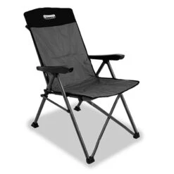 Quest Autograph Cumbria Caravan Motorhome Camping Chair – Black F3020-BL