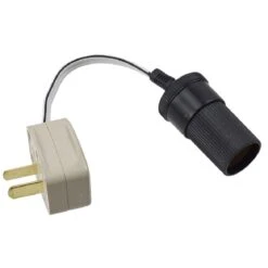 W4 Adapt It 3 – 2 Pin Plug To Car Cigar Lighter Adaptor 00050