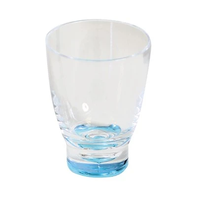 Quest Elegance Acrylic Glass Range Tumbler Blue Coloured Base 1 Quest Elegance Acrylic Glass Range Tumbler Blue Coloured Base