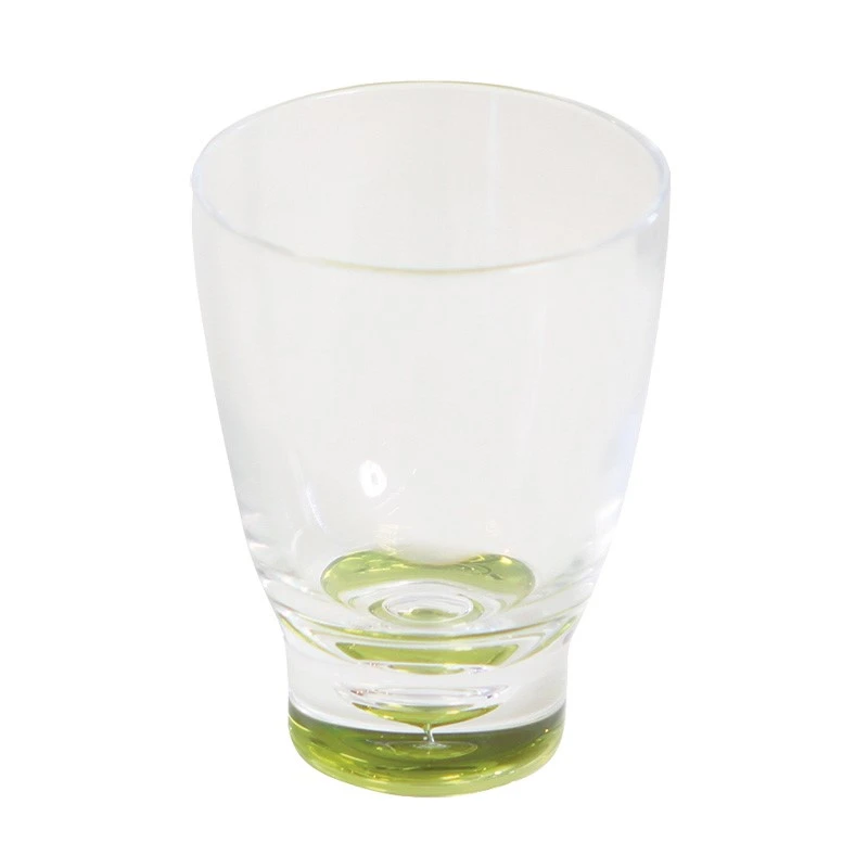 Quest Elegance Acrylic Glass Range Tumbler Lime Coloured Base 1 Quest Elegance Acrylic Glass Range Tumbler Lime Coloured Base