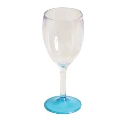Quest Elegance Acrylic Glass Range Wine Glass Blue