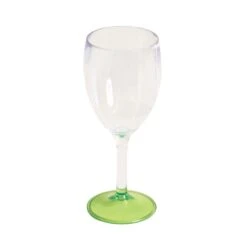Quest Elegance Acrylic Glass Range Wine Glass Lime