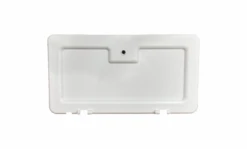 SWIFT NBB White Battery Box Door C/w Snake Lock Caravan Motorhome PD1702