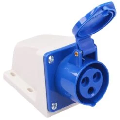 Garage Hook Up Socket 16A 240v Waterproof IP44 Caravan Motorhome SC500