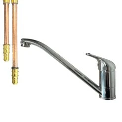 Reich Charisma Mixer Long Spout Tap (Chrome – Male Serrated Fittings) F236