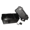 Black Plastic Battery Box Tray Caravan Motorhome Marine Electrics PO588