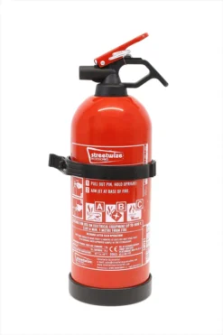 Streetwize 1 Kg Fire Extinguisher Dry Powder-ABC Classification