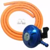 Calor Butane 21mm Clip On Regulator With LPG Gas Hose And Clips