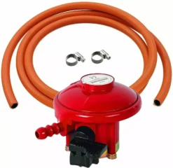 Patio Heater BBQ 27mm Propane Gas Regulator + LP Hose + 2 Clips