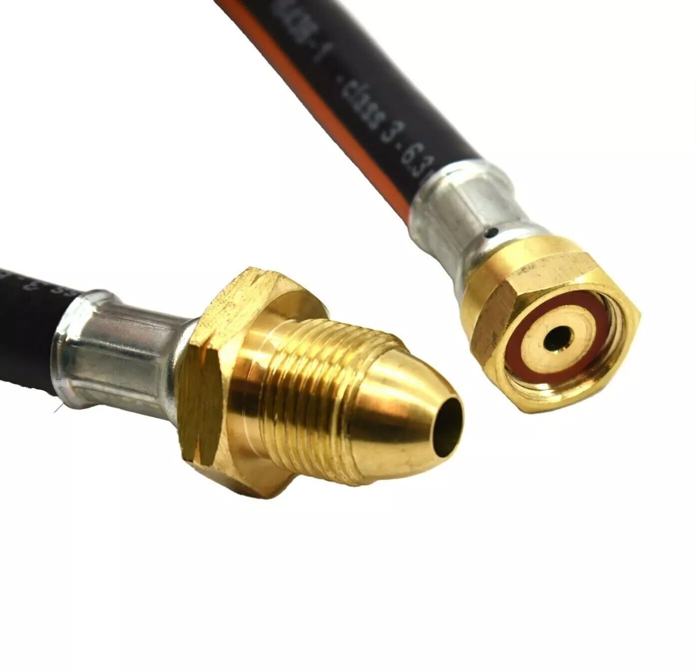 Propane 1500mm Pigtail Hose Pipe LPG Gas Changeover M20 Caravan Motorhome R15HPR 3 Propane 1500mm Pigtail Hose Pipe LPG Gas Changeover M20 Caravan Motorhome R15HPR - Image 3