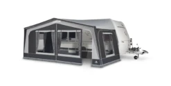 Dorema Monza XL 270 Seasonal Awning Charcoal 25mm Fibreglass Frame