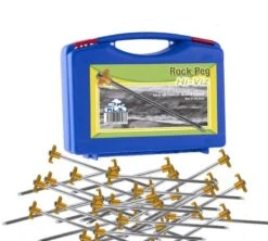 Pennine Rock Peg HI-VIS With Plastic Hook Box Of 20 – 6009925