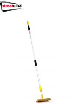 Streetwize Extendable Caravan Car Wash Brush 3m With Sponge Squeegee SWCWB4