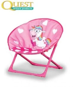 Quest Leisure Children’s Unicorn Moon Chair Caravan Camping SF2035