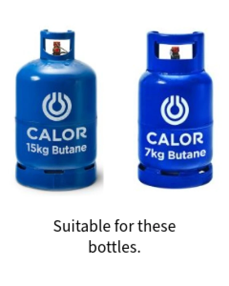 21mm Clip On Regulator 28-30mbar With Safety Pressure Level Gauge 4 21mm Clip On Regulator 28-30mbar With Safety Pressure Level Gauge - Image 4