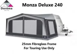 Dorema Monza 240 Deluxe Touring Awning Fibreglass Frame -Camping Online 1313c