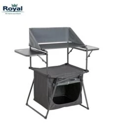Royal Compact Easy Up Kitchen Storage Unit Stand Inc Windshield R733