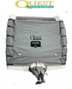 Quest Waterproof Breathable Front Caravan Towing Cover Pro INC LED Lights SP2112 -Camping Online 1491a