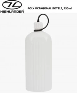 Highlander Poly Octagonal Dringing Water Bottle 0.75lt Camping Hiking CP007-750 11 Highlander Poly Octagonal Dringing Water Bottle 0.75lt Camping Hiking CP007-750 -Camping Online 1518123