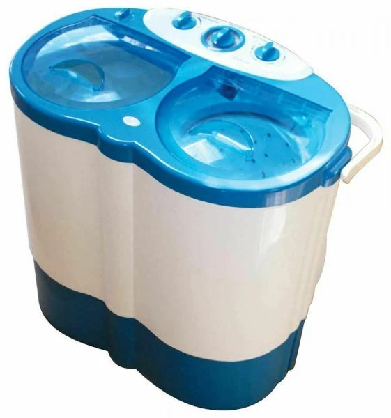 Portable Twin Tub Washing Machine Spin Dryer Caravan Motorhome 2 Portable Twin Tub Washing Machine Spin Dryer Caravan Motorhome - Image 2