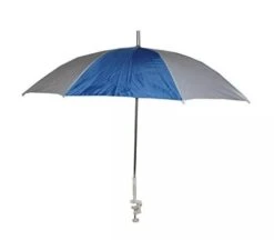 SunnCamp Blue Clamp On Parasol With UPF + 35 Suitable For Prams Camping Chairs -Camping Online 1819052