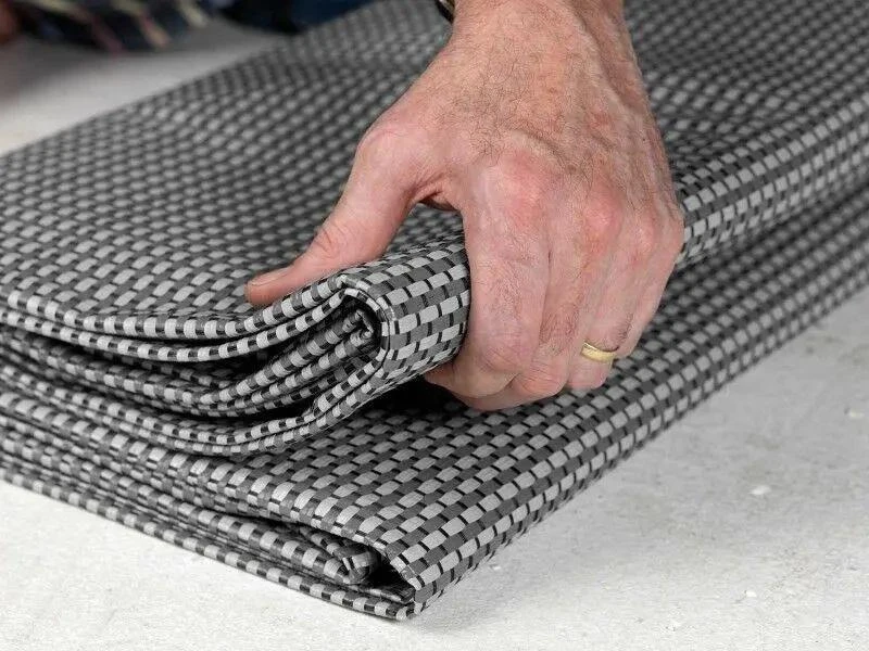 Dorema Starlon Grey 300 X 600cm Heavy Duty Woven Breathable Groundsheet Carpet 3 Dorema Starlon Grey 300 X 600cm Heavy Duty Woven Breathable Groundsheet Carpet - Image 3