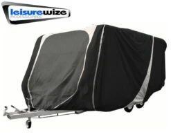 Leisurewize 21 To 23ft Breathable Caravan Cover Charcoal Grey -Camping Online 1963031