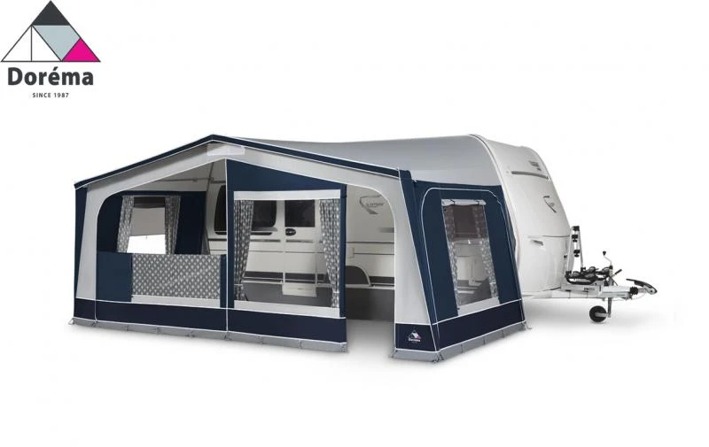 Dorema Monza XL 270 Seasonal Awning Blue 28mm Upgraded Steel Frame 2 Dorema Monza XL 270 Seasonal Awning Blue 28mm Upgraded Steel Frame - Image 2