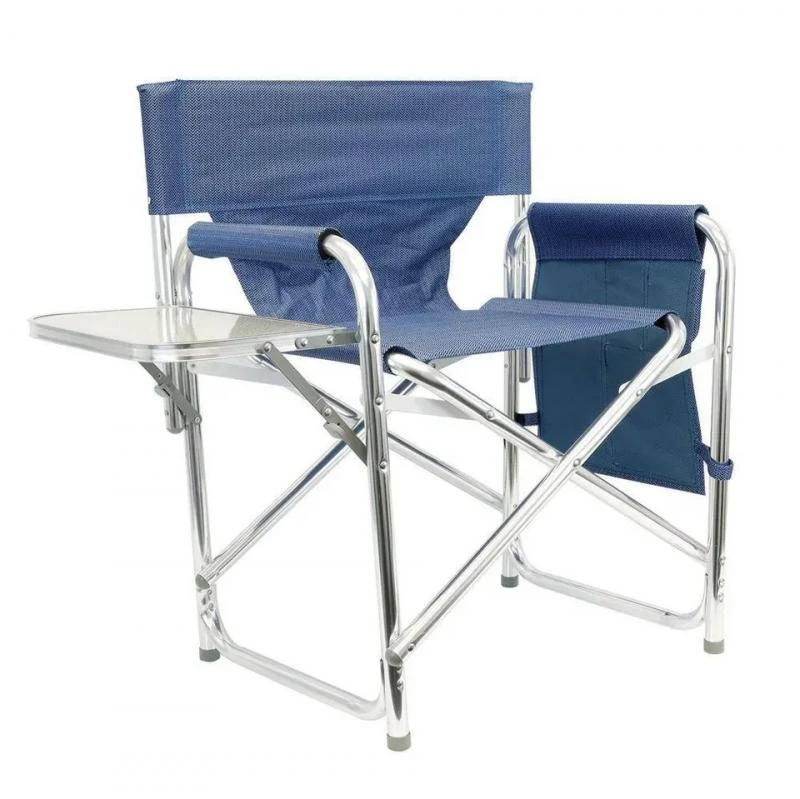 Leisurewize Folding Aluminium Directors Chair Camping Caravan – Blue LW6 1 Leisurewize Folding Aluminium Directors Chair Camping Caravan – Blue LW6