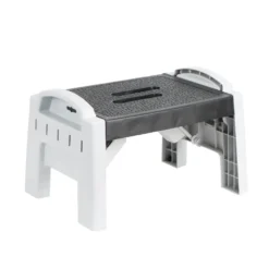 Streetwize Multi Purpose Foldable Step Anti Slip Foot Plate Locking Leg SWMOB10