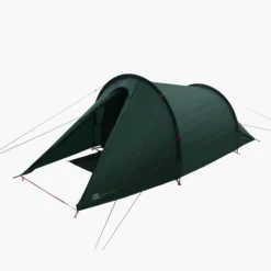 Highlander RESPITE Waterproof 2 Person Tunnel Tent, Pine Green TEN168-PG