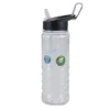 Summit 700ml Water Bottle With Carabiner Clip SUM696072 – Clear