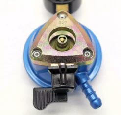 Calor Butane 21mm Clip On Regulator With LPG Gas Hose And Clips 6 Calor Butane 21mm Clip On Regulator With LPG Gas Hose And Clips -Camping Online 2 95
