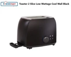 Powerpart Toaster 2 Slice Low Wattage Cool Wall Black Caravan Camping PO242 9 Powerpart Toaster 2 Slice Low Wattage Cool Wall Black Caravan Camping PO242 -Camping Online 2153
