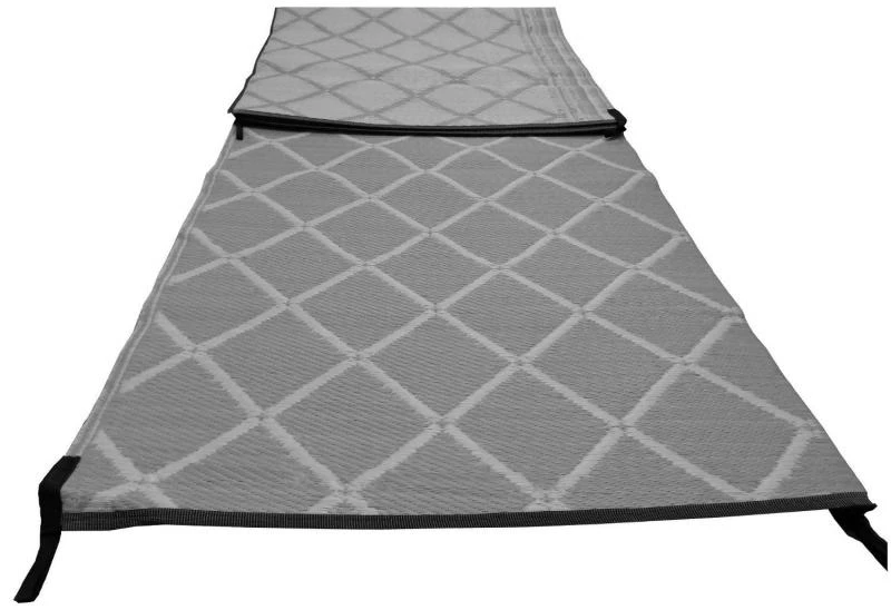 Paradise 2.5m X 6m Caravan Awning Carpet Ground Sheet Padded Grey 2 Paradise 2.5m X 6m Caravan Awning Carpet Ground Sheet Padded Grey - Image 2